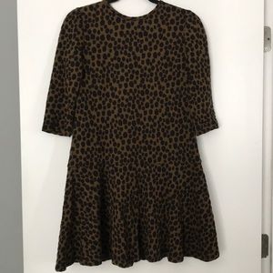 Loft Animal Print Dress